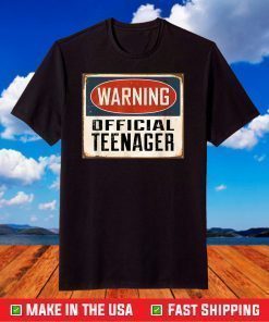 Gifts for 13 Year Old Boy Girls Birthday Official Teenager T-Shirt