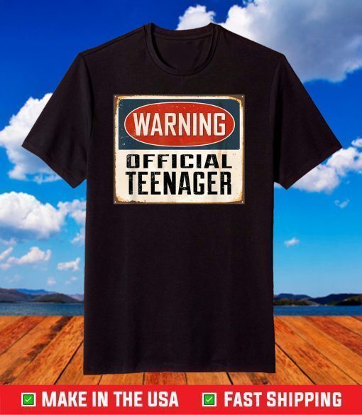 Gifts for 13 Year Old Boy Girls Birthday Official Teenager T-Shirt