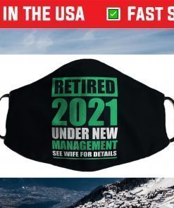 Great Retirement 2021 Pensioneers Husband Retirees Face Mask