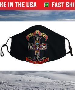 Guns N' Roses Official Cross Face Mask