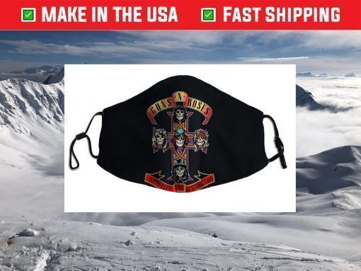 Guns N' Roses Official Cross Face Mask