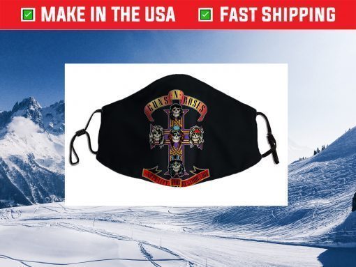 Guns N' Roses Official Cross Face Mask