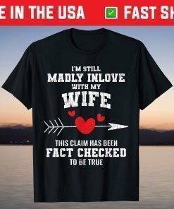 Husband Valentines Day Gift from Wife to Husband T-Shirt