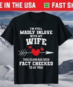 Husband Valentines Day Gift from Wife to Husband T-Shirt