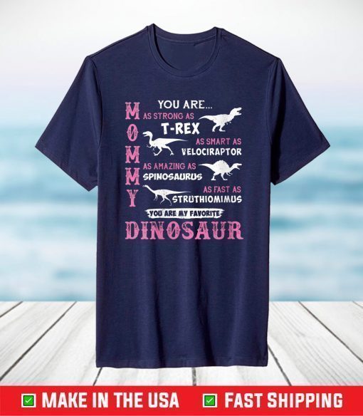 Mama T-Rex Mommy Dinosaur Pun Amazing Mother's Day Novelty T-Shirt