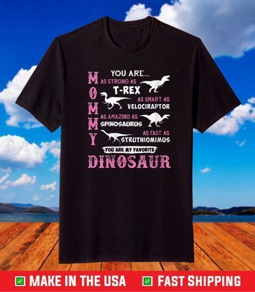 Mama T-Rex Mommy Dinosaur Pun Amazing Mother's Day Novelty T-Shirt