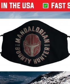 Mandalorian Bounty Hunter Wrap Around Face Mask