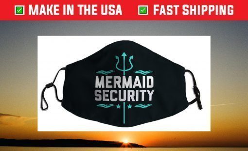 Mermaid Security Birthday Face Mask