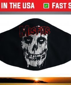 Misfits Splatter Face Mask