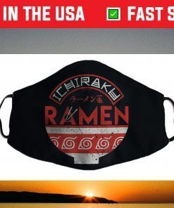 Naruto Shippuden Ichiraku Ramen 2 Color Face Mask