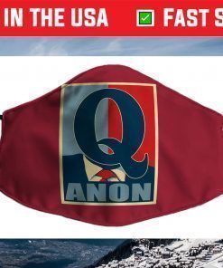 Qanon Trump's Rally We are Q WWG1WGA Political Face Mask