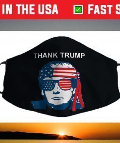 Trump 2021 American Flag Face Mask