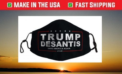 Trump DeSantis 2024 USA Election Campaign Face Mask