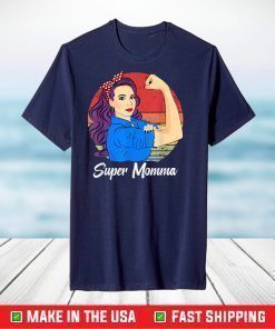 Vintage Mother’s Day Sunset Retro Super Momma T-Shirt