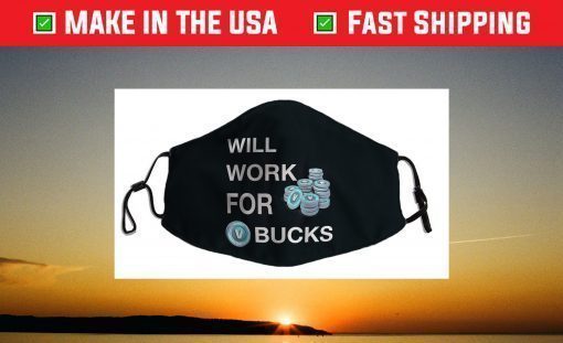 Will Work For gamer youth funny gamer Face Mask