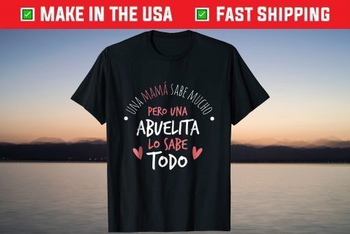 Abuelita Sabe Todo Dia de la Madre Regalo Classic T-Shirt