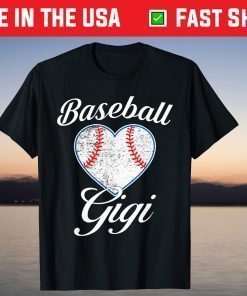 Baseball Gigi Mother's Day Mom T-Shirt