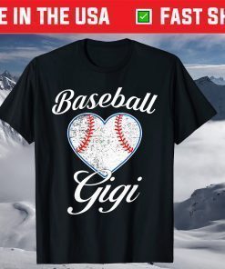 Baseball Gigi Mother's Day Mom T-Shirt