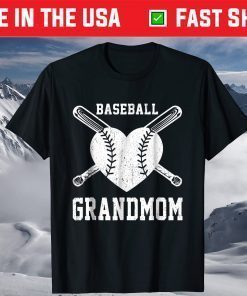 Baseball Grandmom Mother's Day Shirt