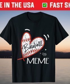 Baseball Meme For Grandma Mother's Day T-Shirt