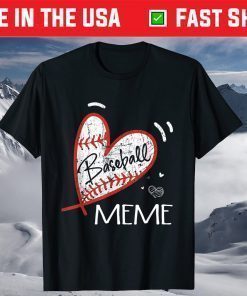 Baseball Meme For Grandma Mother's Day T-Shirt