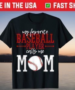 Baseball Player Mom Mama Mother's Day Us 2021 T-Shirt