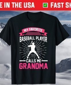 Baseball grandma Mother's Day Us 2021 T-Shirt