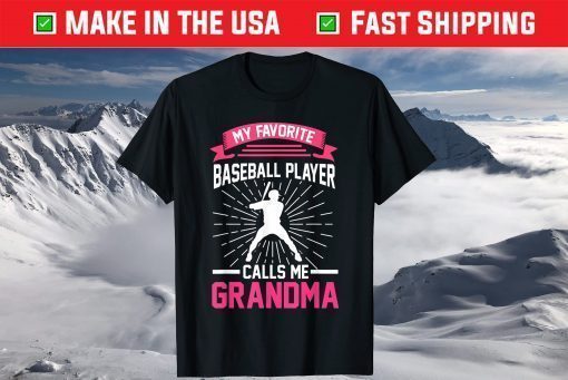 Baseball grandma Mother's Day Us 2021 T-Shirt