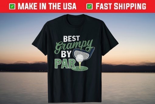 Best Grampy By Par Golf Sports Father's Day T-Shirt