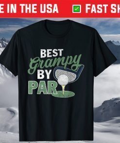 Best Grampy By Par Golf Sports Father's Day T-Shirt