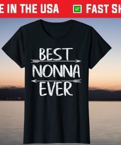 Best Nonna Ever Shirt Mother's Day Christmas T-Shirt