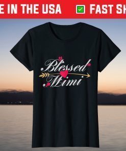 Blessed Mimi Mother's Day Grandma Birthday Classic T-Shirt