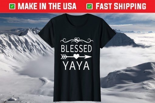 Blessed Yaya Mother's Day T-Shirt