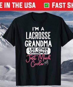 Cool Mothers Day T-Shirt Lacrosse Grandma T-Shirt