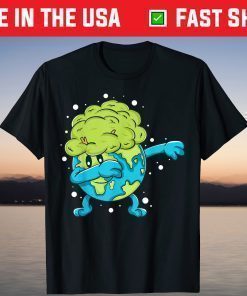 Dabbing Earth Cool Earth Day Shirt for Kids and Toddlers T-Shirt