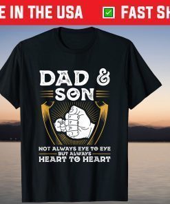 Fathers Day Shirt Dad Son Matching Fathers Day T-Shirt