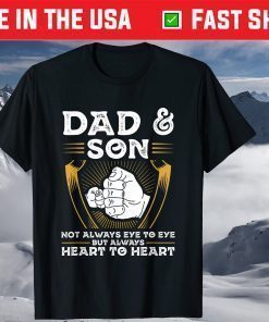 Fathers Day Shirt Dad Son Matching Fathers Day T-Shirt