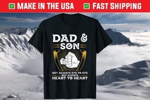 Fathers Day Shirt Dad Son Matching Fathers Day T-Shirt