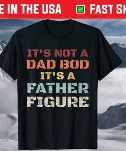 Its Not A Dad Bod Its A Father Figure Fathers Day T-Shirt