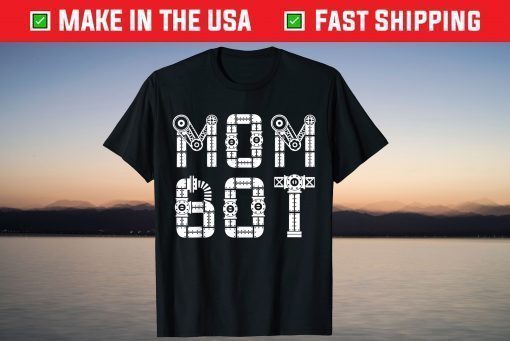 Matching Family Robot Mother Mom Bot T-Shirt