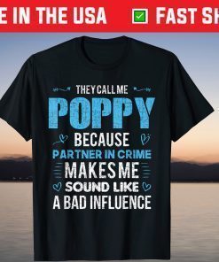 POPPY Grandpa Fathers Day T-Shirt