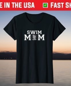 Swim Mom Meet Day Mother's Swimming T-Shirt