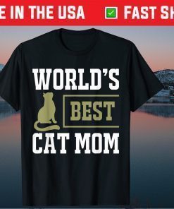 World's Best Cat Mom Mother's Day Classic T-Shirt