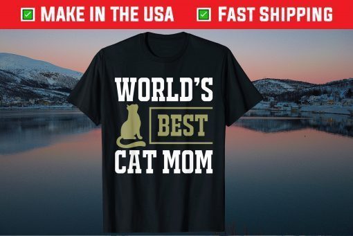 World's Best Cat Mom Mother's Day Classic T-Shirt