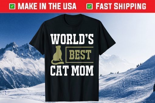 World's Best Cat Mom Mother's Day Classic T-Shirt