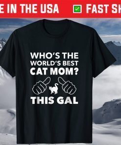 World's Best Cat Mom T-Shirt