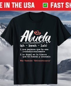 abuela mothers day gift in spanish - Latina Grandma Espanol T-Shirt