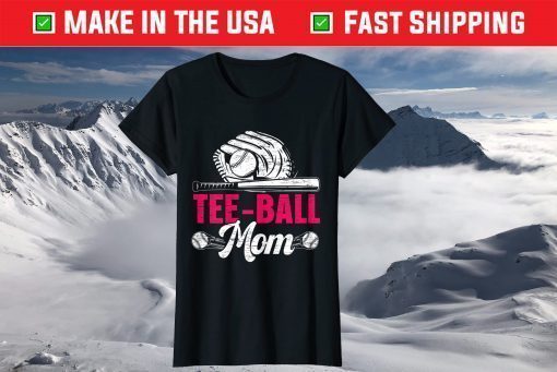 ee-Ball Mom Mothers Day Sport Lover Mama Teeball T-Shirt