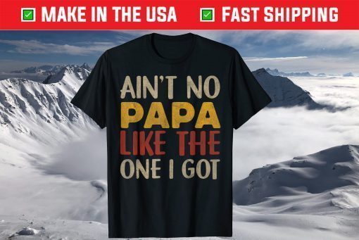 AIN'T NO PAPA LIKE THE ONE I GOT Fathers Day Son Daughter Classic T-Shirt