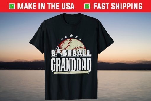 Baseball Granddad Father's Day T-Shirt